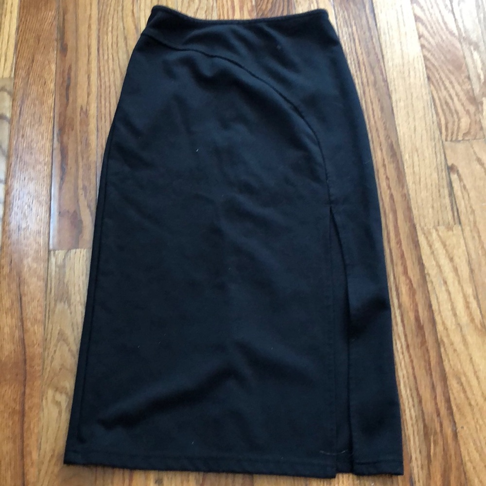 Black skirt